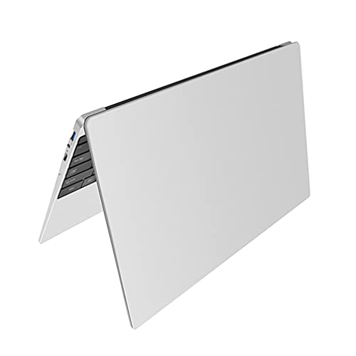 Ordenador portátil de 15,6 pulgadas, 8 GB de RAM 128 GB SSD Windows 10 Pro PC portátiles, Intel Celeron J3455 Quad Core, 1920 × 1080 IPS Full HD, mini HDMI, cámara web.