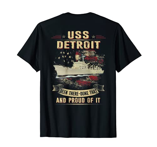 Orgulloso de USS Detroit (AOE-4) Camiseta