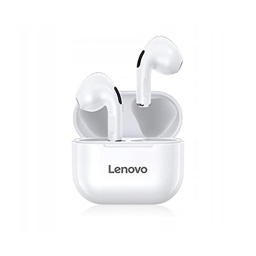 Original Lenovo TWS auricular inalámbrico Bluetooth control táctil deporte auriculares estéreo con 300 mAh cargador caso
