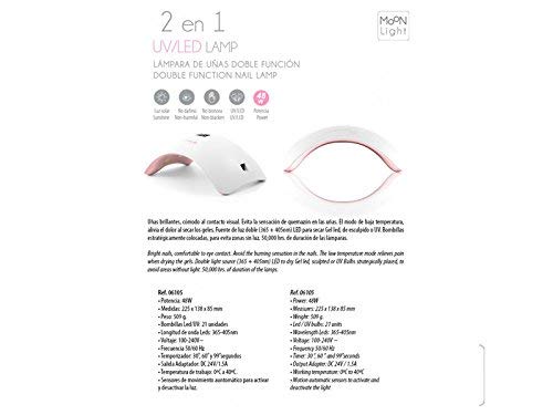 ORIOL LAMPARA LED UV POLLIÉ 48W MOON LIGHT