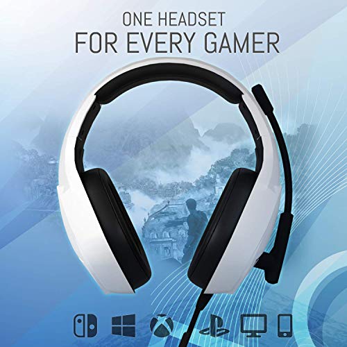 Orzly Auriculares Gaming Compatible con PS5, PS4, PC, Xbox, Nintendo Switch, con microfono, Sonido Premiun RGB Luz LED, cancelación de Ruido - Hornet RXH -20 Siberia Edicion