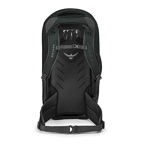 Osprey Farpoint 70 Men's Travel Pack with 13L Detachable Daypack - Volcanic Grey (M/L)