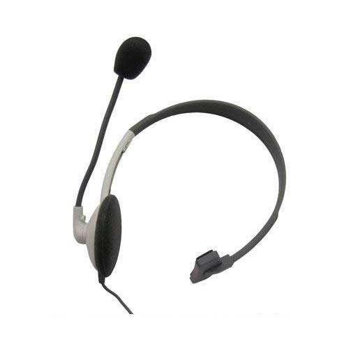 OSTENT Auriculares Auriculares con Micrófono Compatible con Microsoft Xbox 360 Live Game - Color Blanco