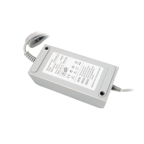 OSTENT Reemplazo de fuente de alimentación del adaptador de pared de CA de tipo UE Compatible para el juego de consola de Nintendo Wii U