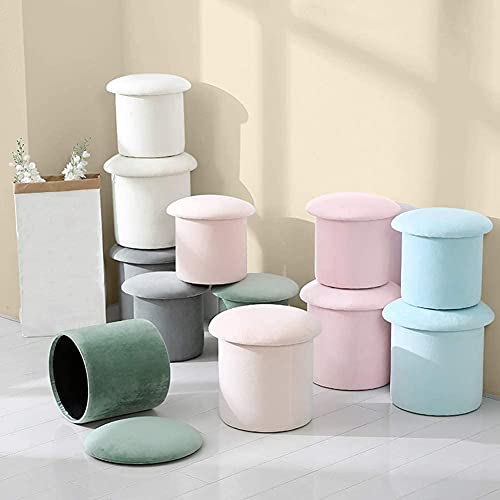 Otomano Taburete Sofá Taburete Pie de Taburete Taburete Depósito Otomano Sofá Banco Footstool Mesa de Café Taburete Pie de Pie Material Almohadilla Almohadilla Material de Esponja Interior Decoración