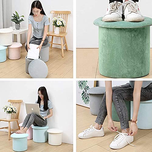 Otomano Taburete Sofá Taburete Pie de Taburete Taburete Depósito Otomano Sofá Banco Footstool Mesa de Café Taburete Pie de Pie Material Almohadilla Almohadilla Material de Esponja Interior Decoración