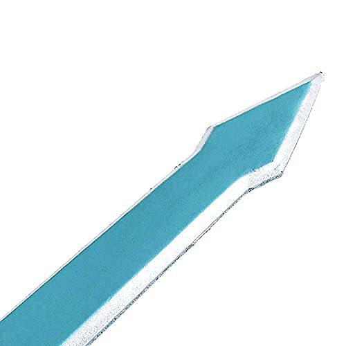 Oukerde Medieval Noble Knight PU Toy Sword,Sword Art Online Intérprete PU Rubber Anime Sword,Modelo de Arma Espada,Dark Chaser White Sword,Arma Cosplay