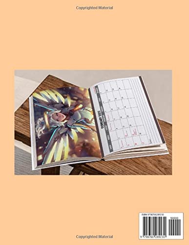 Overwatch 2022 Calendar: Video Game Mini Planner Jan 2022 to Dec 2022 PLUS 6 Extra Months | Photos Pictures Gift Idea For Fans Gamers