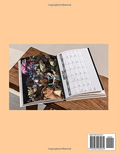 Overwatch 2022 Calendar: Video Game Mini Planner Jan 2022 to Dec 2022 PLUS 6 Extra Months | Photos Pictures Gift Idea For Fans Gamers