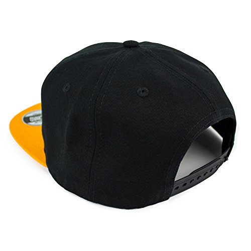 Overwatch GAYA-GE3216 Gorra de béisbol con Logotipo Snapback, Liso, Negro (Negro y Negro), Talla única