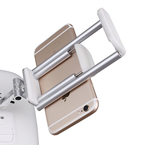 O'woda Soporte para Tablet / Movil para Mando Extendido Plegable con Ajustable Stand Metálico para dji Phantom 3 Standard Control Remoto Accesorios