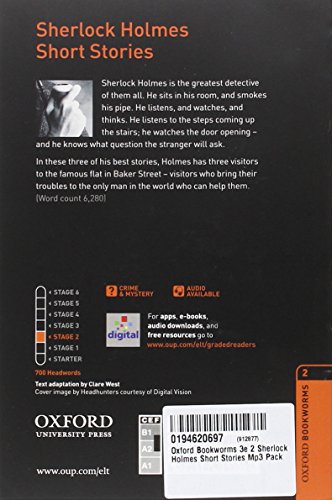 Oxford Bookworms Library 2. Sherlock Holmes Short Stories (+ MP3) - 9780194620697