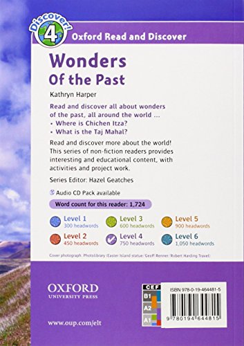 Oxford Read and Discover 4. Wonders of the Past Audio CD Pack