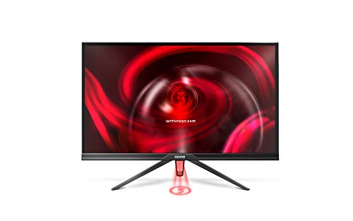 Ozone Gaming DSP27 IPS - Monitor 27" Diseñado para Gaming, Pantalla 2560x1440 2K QHD Full HD, Base Sólida, 1ms, 144hz, Freesync, HDR, HDMI, Negro