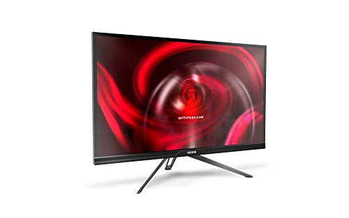 Ozone Gaming DSP27 IPS - Monitor 27" Diseñado para Gaming, Pantalla 2560x1440 2K QHD Full HD, Base Sólida, 1ms, 144hz, Freesync, HDR, HDMI, Negro