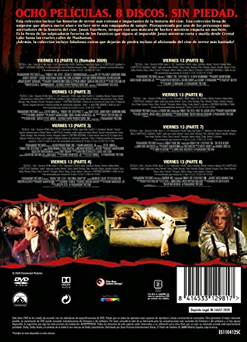 Pack 1-8: Viernes 13 [DVD]