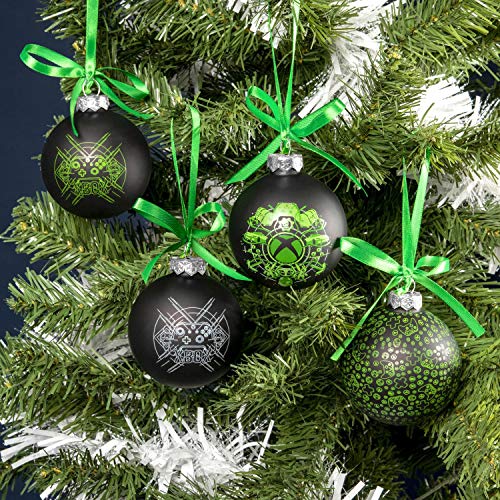 Paladone - Adornos de Navidad para Xbox (4 Unidades) diseño de Xbox (PP6463XB)