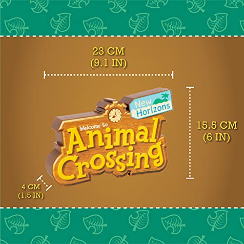 Paladone Animal Crossing Logo Light with Two Light Modes, Officially Licensed Merchandise (PP8377NN)