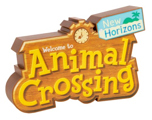 Paladone Animal Crossing Logo Light with Two Light Modes, Officially Licensed Merchandise (PP8377NN)