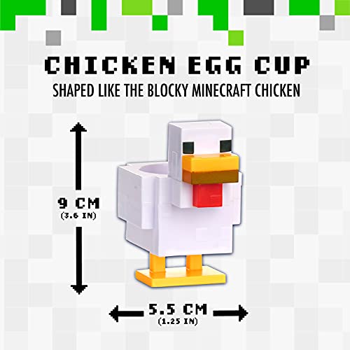 Paladone PP6732MCF Minecraft - Cortador de huevos y tostadas, plástico