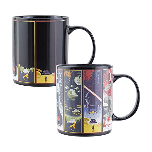 Paladone Taza con cambio de calor de Star Wars Saga, Producto oficial PP8628SW