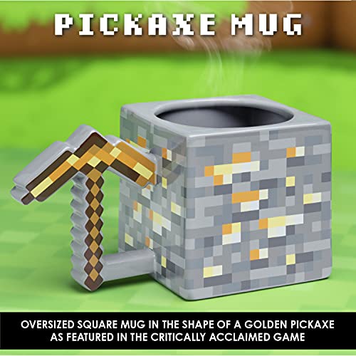 Paladone Taza de café Gold Pickaxe | Producto oficial para juegos