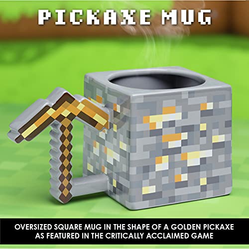 Paladone Taza de café Gold Pickaxe | Producto oficial para juegos