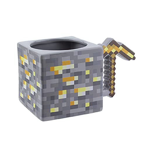 Paladone Taza de café Gold Pickaxe | Producto oficial para juegos