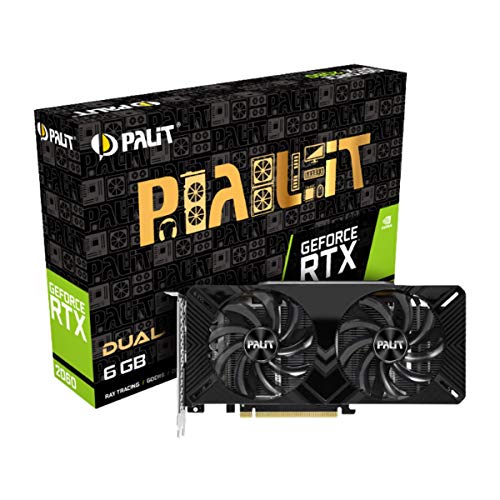Palit Tarjeta gráfica GeForce RTX 2060 Dual - 6 GB GDDR6