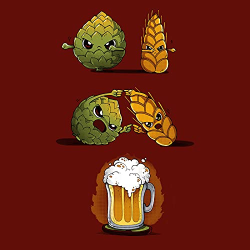 Pampling Beer Fusion - Cerveza, Camiseta Hombre, Cranberry, L