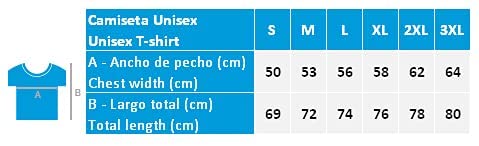 Pampling Camiseta Not Fast, Not Furious - Perezoso - 100% Algodón - Serigrafía - Talla L