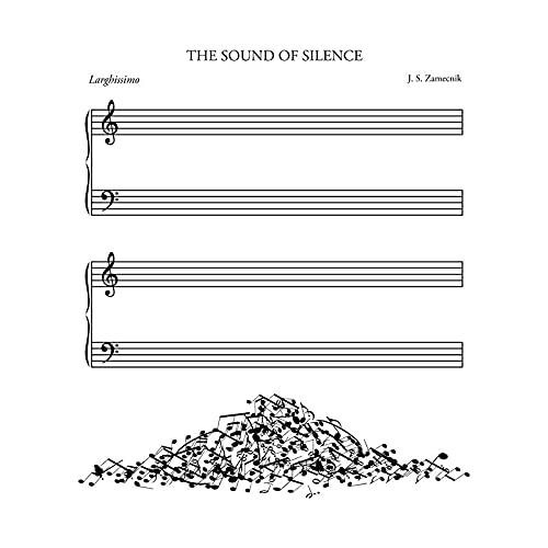 Pampling Sudadera The Sound of Silence - Música - Serigrafía - Gris Mezcla - M