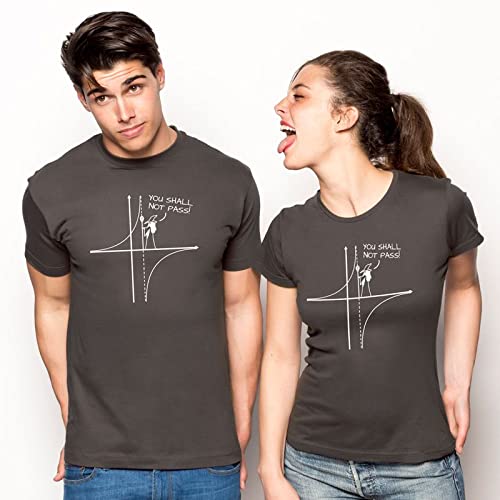 Pampling You Shall Not Pass - Humor, Camiseta Hombre, Gris Asphalt, XL