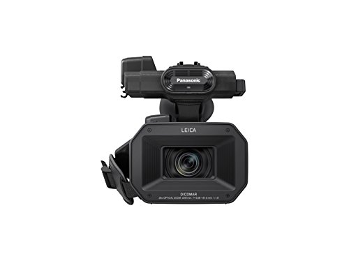 Panasonic HC-X1000E, Videocámara Profesional de 20x, O.I.S de 5 Ejes, F1.8 - F3.6, Zoom 29.5 mm - 600 mm, 4K, 60p, XLR, Filtro ND, SD Dual, 3 Anillos Control Manual, HDMI USB, Negro