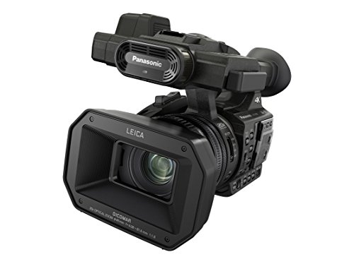 Panasonic HC-X1000E, Videocámara Profesional de 20x, O.I.S de 5 Ejes, F1.8 - F3.6, Zoom 29.5 mm - 600 mm, 4K, 60p, XLR, Filtro ND, SD Dual, 3 Anillos Control Manual, HDMI USB, Negro