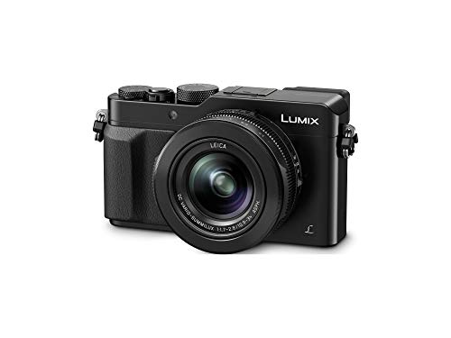 Panasonic Lumix DMC-LX100 - Cámara Compacta Premium de 12.8 MP (Sensor de 4/3", Objetivo F1.7-F2.8 de 24-75 mm, Zoom de 3X, 4K, WiFi, Raw), Color Negro