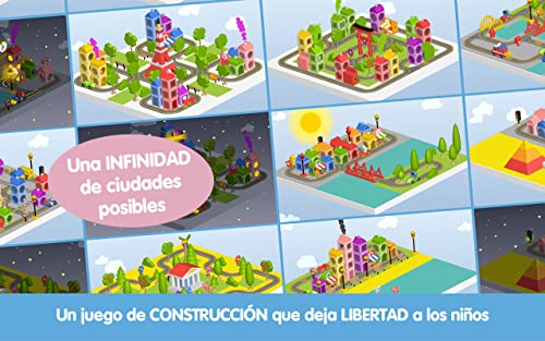 Pango Build City: crea tu propia ciudad, vías de tren y carreteras para niños de 4 a 8 años