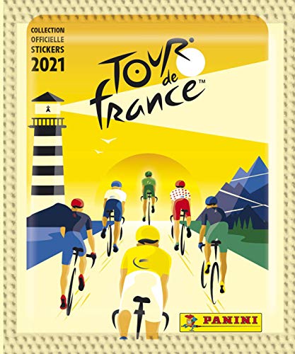 Panini France SA- Tour DE France 2021 Boite de 36 pochettes 2021-Caja Fundas (004190BOX36F)