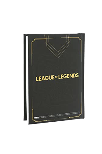 Panini Franco Cosimo Agenda 2021-2022, 12 meses, formato estándar League of Legends, color negro