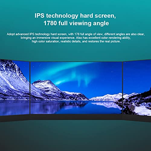 Pantalla de computadora, pantalla de computadora portátil Full HD de 17.3in 1080P, monitor de alta definición con pantalla dividida IPS, ángulo de visión completo de 178 °, soporte para HDMI/PS3/PS4/S