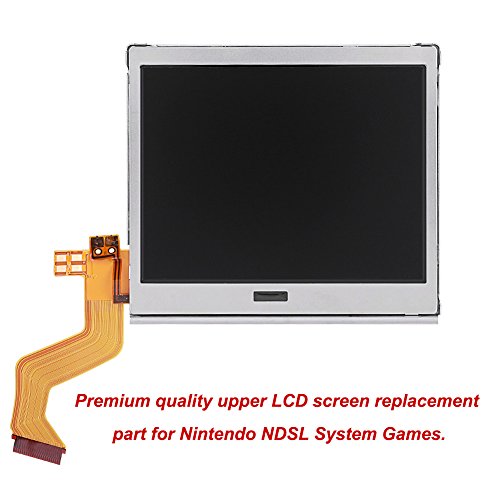 Pantalla de repuesto para NDSL, LCD Glass Piezas de repuesto de alta calidad Pantalla de pantalla superior / inferior para Nintendo NDSL (Pantalla superior)