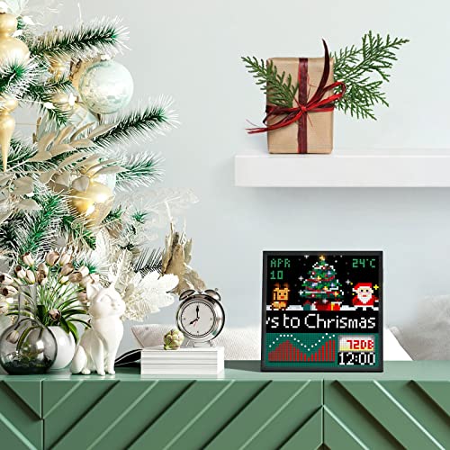 Pantalla Divoom Pixoo-64 WiFi Pixel Art con un Panel LED de 64x64, decoración de iluminación única con Control de aplicación