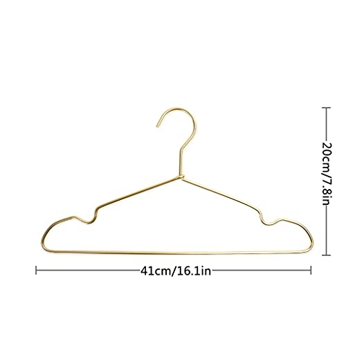 Paquete de perchas para ropa Suspensión de aleación de aluminio HOGAR METAL HOGIL LIGHT LUZ DE LUJO PERSONAJE DE LUJO DE SECAJE DE SECUDADO DE SECUDACIÓN ROTIDA DE SOLISTRACIÓN Ropa Colgante de 50 paq