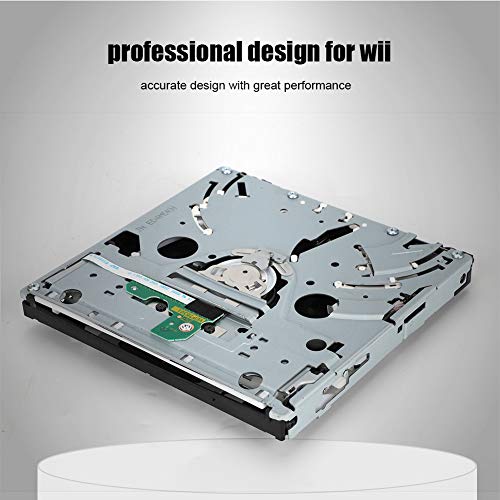 para Consola de Juegos, Disco de Unidad de DVD ROM, Unidad de Disco de Unidad de DVD ROM de Repuesto Duradera para Consola de Juegos Nintendo Wii para Accesorio de Wii, con Chip Profesional