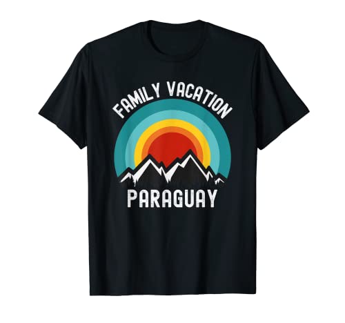 Paraguay - Traje de vacaciones familiares a juego Camiseta