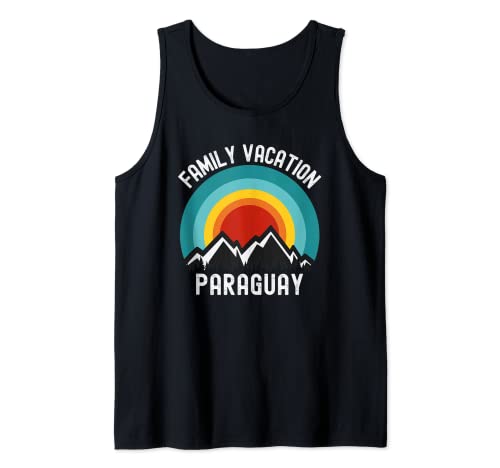 Paraguay - Traje de vacaciones familiares a juego Camiseta sin Mangas