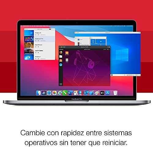 Parallels Desktop 17 para Mac | Software para ejecutar Windows en máquinas virtuales | Suscripción de 1 año | 1 Dispositivo | Código de activación Mac enviado por email