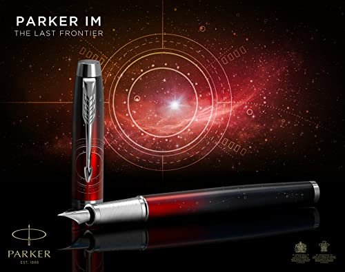 Parker IM Premium The Last Frontier Portal Red C.C. 2152997 - Bolígrafo con grabado láser