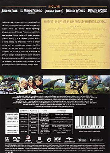 Parque Jurásico 1-5 [DVD]