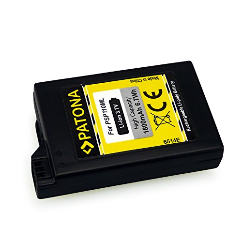 PATONA Bateria compatible con Sony PSP-1000 PSP-1000G1 PSP-1000G1W PSP-1000K PSP-1000KCW